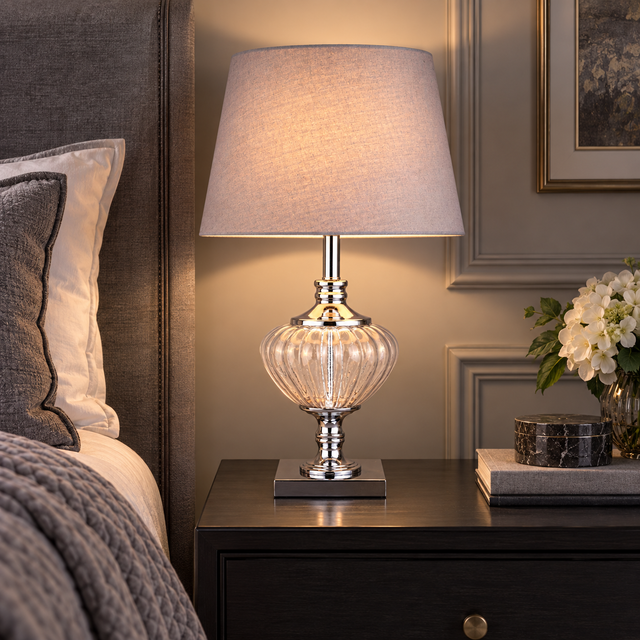 452 TL CHR styled in a warm interior - Dundalk Lighting