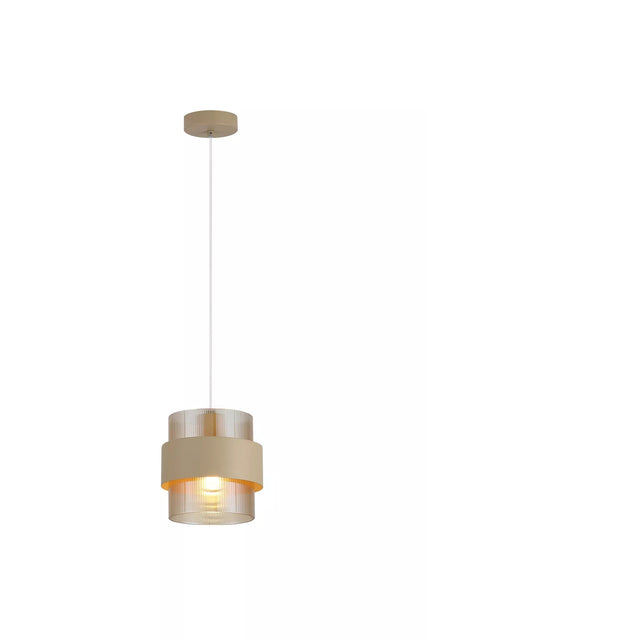 Royal Pendant, Convertible to Semi-Flush, Sand Metal