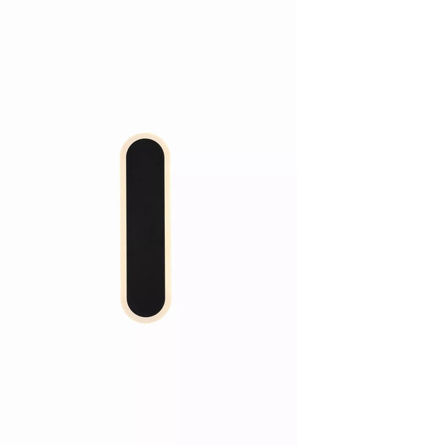 Bordo LED Outdoor Wall Light, Length 300mm, Black