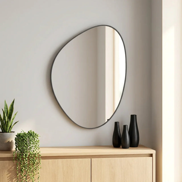 Fern Black W70 x H95 CM