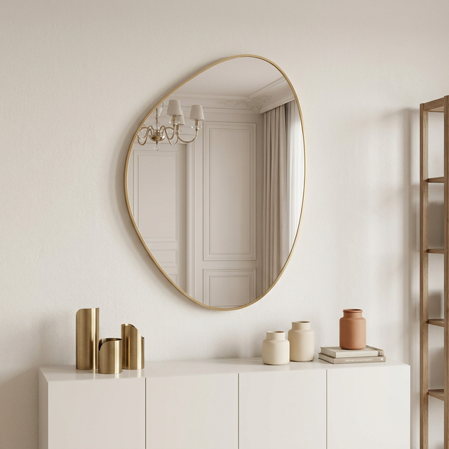 Fern Gold W70 x H95 CM