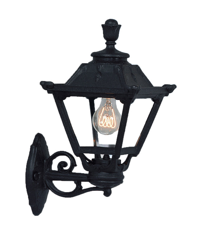 Bisso Golia Black Wall Lantern