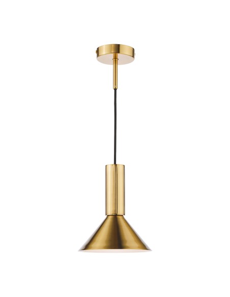 Ragnar Pendant/Wall Light Natural Brass