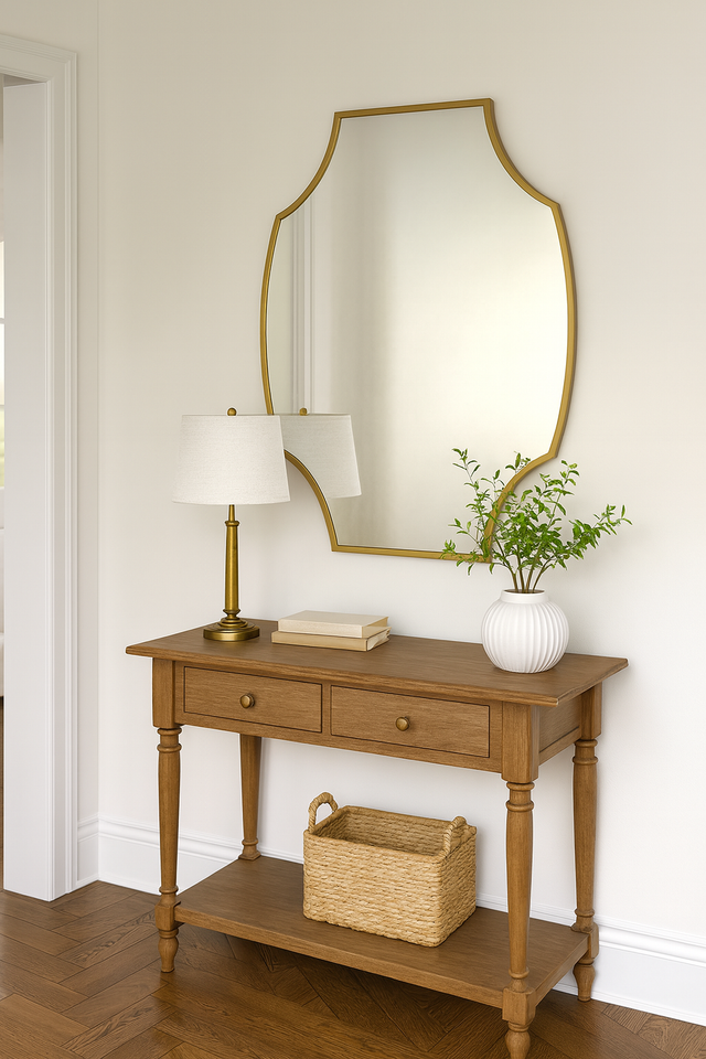 Aria Gold Mirror