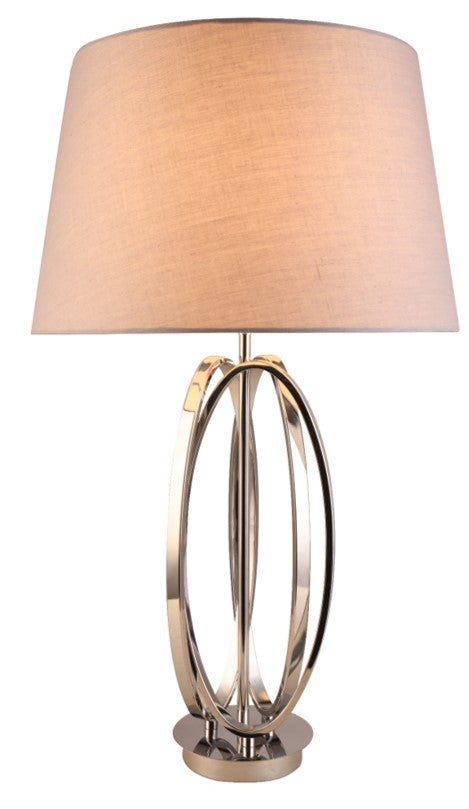 409 TABLE LAMP CHROME