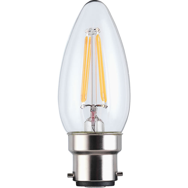 B22 CLEAR Candle 4w led