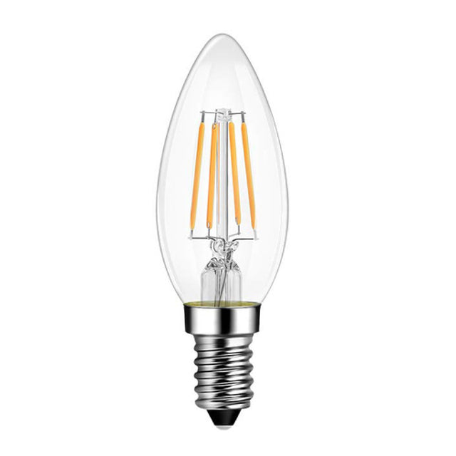 E14 LED Clear candle 4w