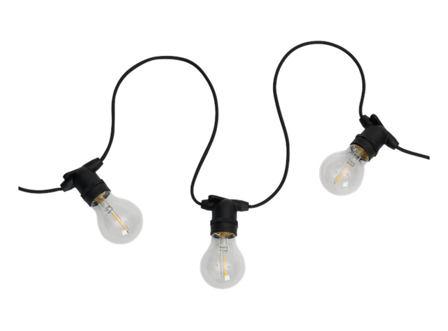 Festoon Lighting white opal bulbs