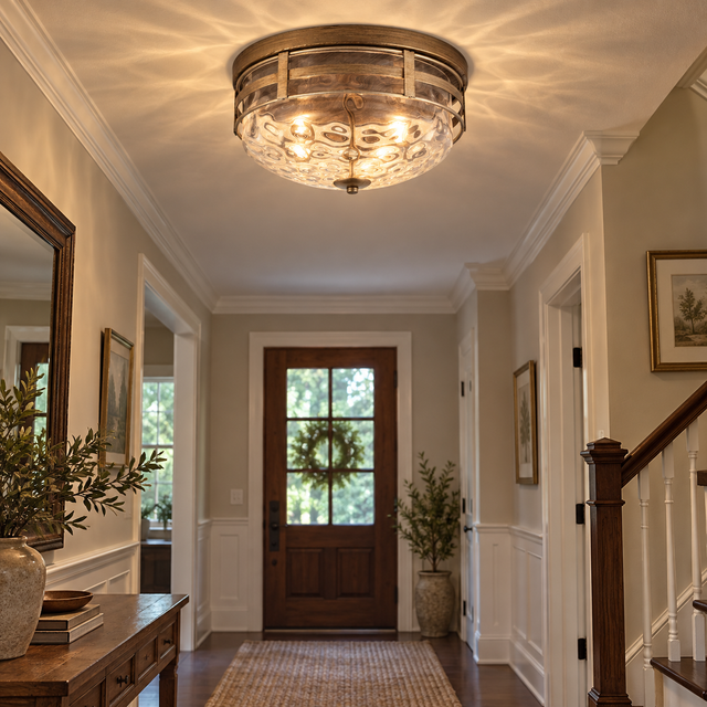 2270-33 CHAMP illuminated in a realistic interior - Dundalk Lighting