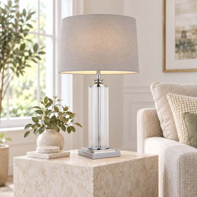 420 TL CHR styled in a warm interior - Dundalk Lighting