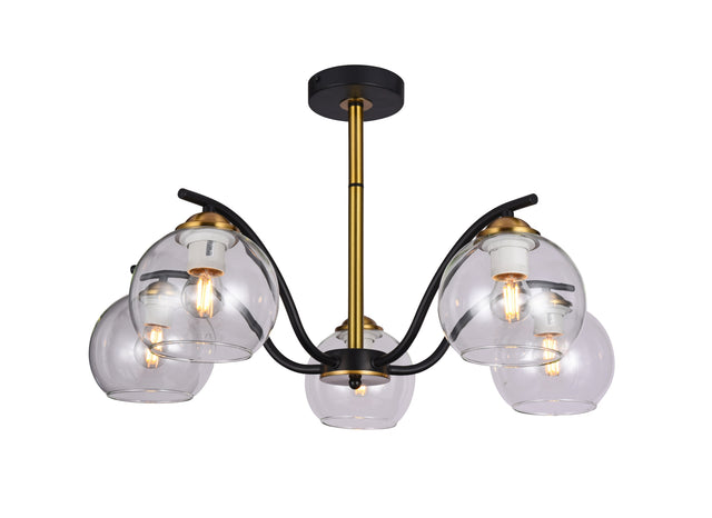 8256/5 BLK original product photograph - Dundalk Lighting