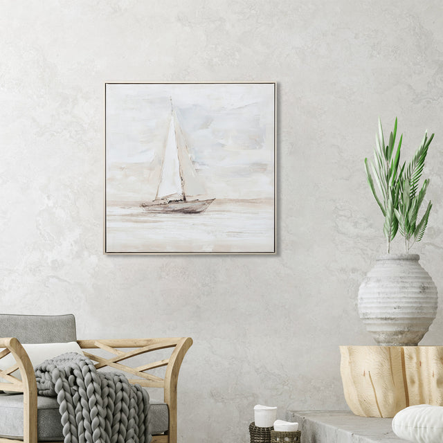 Linus Framed Canvas 60 x 60 cm