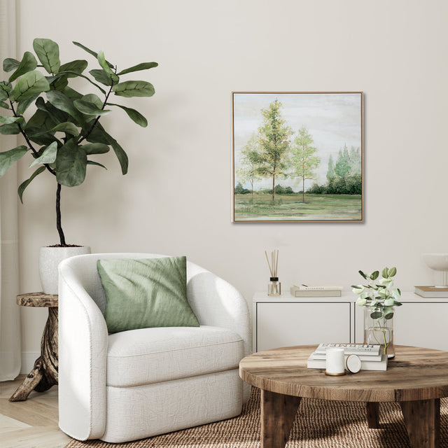 Rowan Framed Canvas 80 x 80 cm