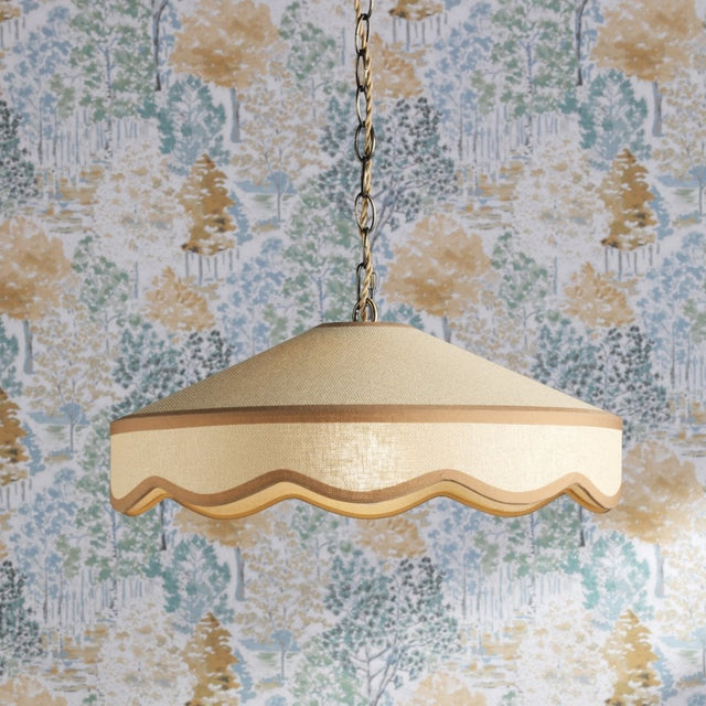 Laura Ashley Buckenham Pendant Rattan