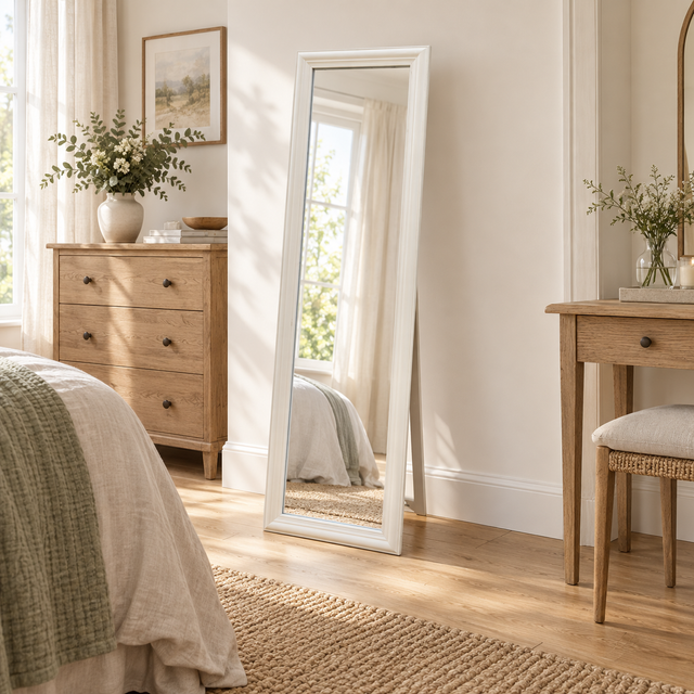 SLANE WHITE styled in a realistic interior - Dundalk Lighting