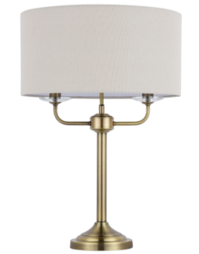 129 TABLE LAMP ANTIQUE BRASS